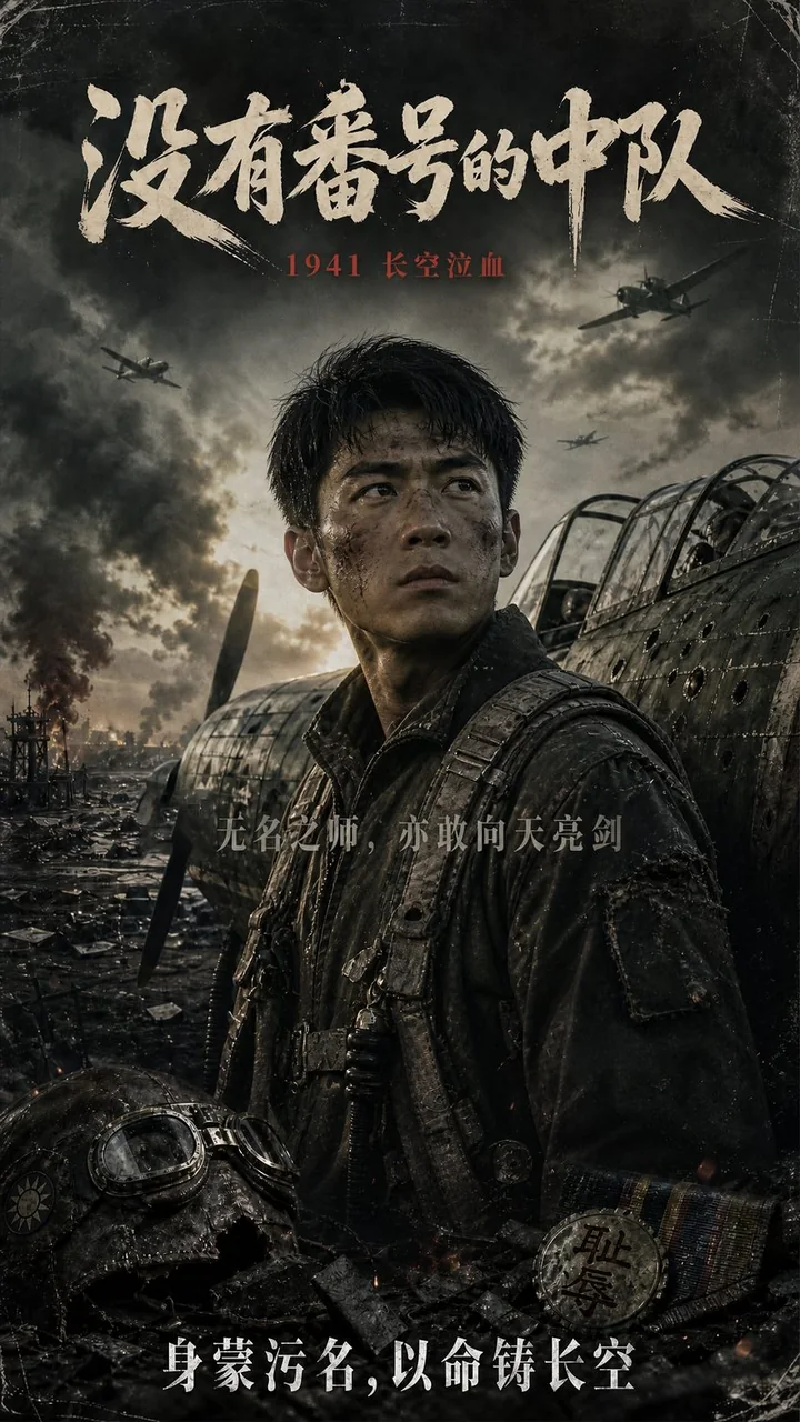 没有番号的中队项目海报